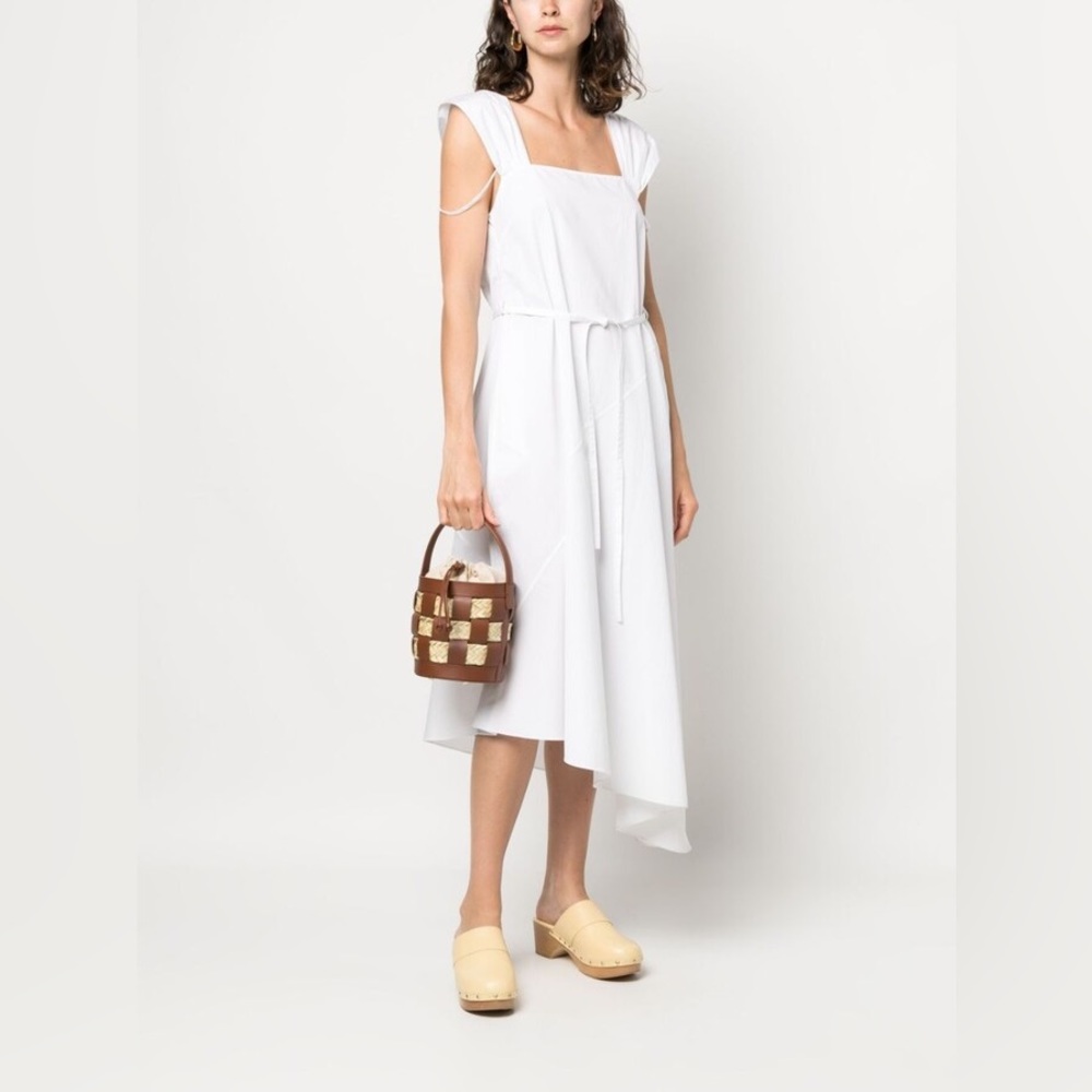 Hereu small Galleda leather bucket bag